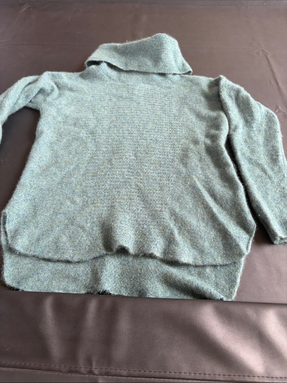 Cynthia Rowley 100% 2-Ply Cashmere Cowl Neck Tunic Sweater Small